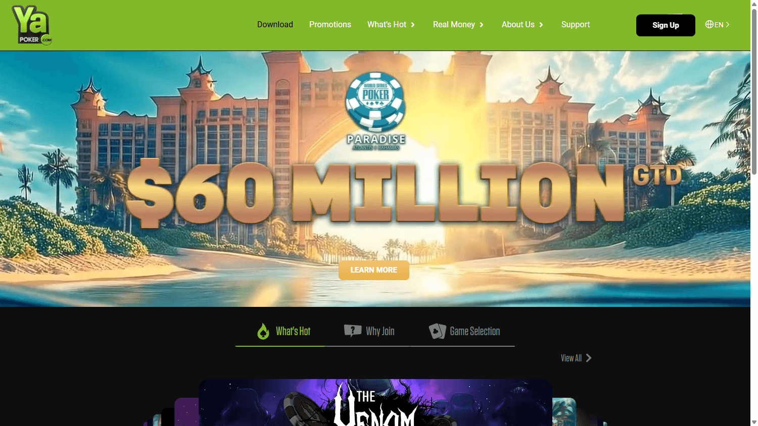 Ya Poker Casino Desktop screenshot
